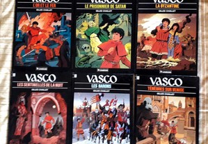 Livros BD - Gilles Chaillet - Série Vasco (FR)