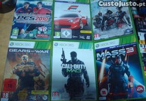 lote 10 jogos xbox 360 originais