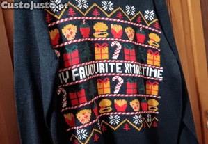 Camisola homem XL natal