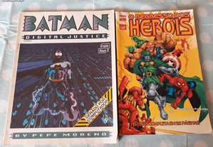 Banda Desenhada de Batman e Super Heróis