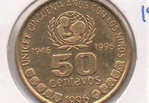 Argentina - 50 Centavos 1996 - soberba UNICEF