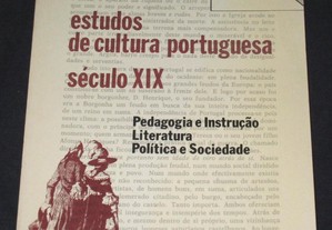 Livro Estudos de Cultura Portuguesa Séc XIX Moraes