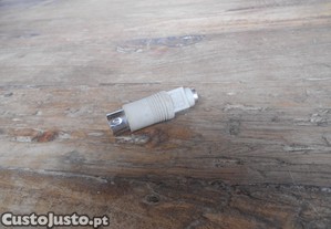 Conversor adaptador teclado antigo DIN5 para PS/2