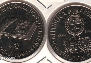 Argentina - 2 Pesos 1994 - soberba