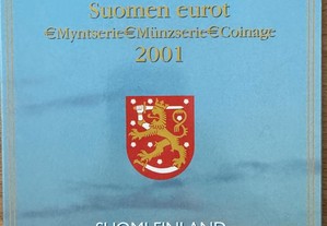 Set anual em carteira Finlandia 2001
