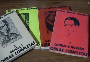 Obras Completas de Almada Negreiros Contos e Novelas I / Teatro III / Textos de Intervenção VI