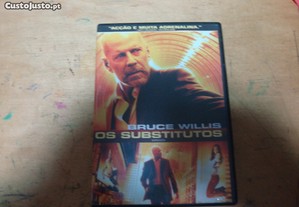 dvd original os substitutos com bruce willis