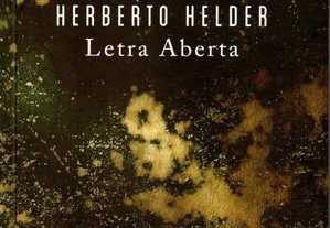 Livro - Letra Aberta - Herberto Helder