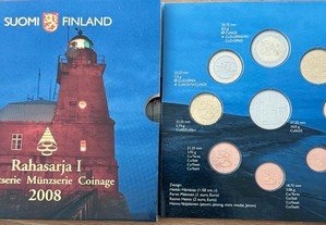Set euros anual em Carteira Finlandia 2008
