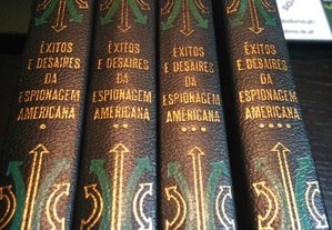 Êxitos e desaires da espionagem americana (4 vols.) - P. F. de Villemarest