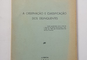 Joaquim Brito Leal de Oliveira // A Observação e Classificação dos Delinquentes 1961 Dedicatória