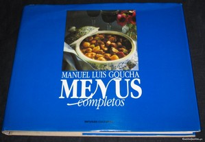Livro Menus Completos Manuel Luís Goucha