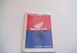 Manual Tecnico Oficial Honda NJ 50 MDp-GYRO-X