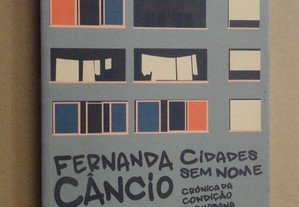 "Cidades sem Nome" de Fernanda Câncio - 1ª Edição