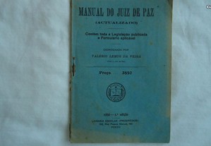 Manual do JUIZ DE PAZ 1ª edição