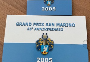 Carteira comemorativa Grand Prix São Marino 2005 Provas