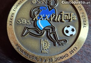 Medalha colorida rara