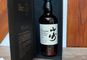 Whisky Yamazaki mizunara 18 100th