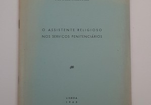 J. Roberto PInto // O Assistente religioso nos serviços penitenciários 1965 Dedicatória