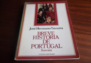 "Breve História de Portugal - Ilustrada" de José Hermano Saraiva - 1ª Edição de 1981