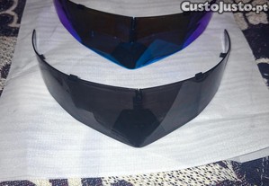 Spoilers Traseiro Para Capacete Kyt Tt Course | Peças e acessórios mota ...