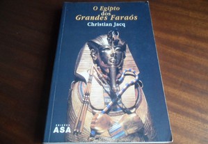 "O Egipto dos Grandes Faraós" de Christian Jacq - 1ª Edição de 1999
