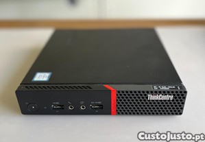 Tiny Lenovo M700 ThinkCentre Intel i5 8GB RAM 255GB SSD MUITO COMPACTO