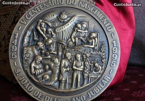 Medalha V cent Nasc João de Deus