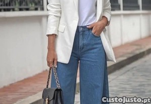 New Collection e Tendncia Blazer Branco  Mega Lindissimo
