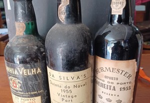 1955 = Três Vinhos do Porto de Qualidade Rara