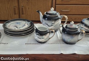 Conjunto de chá porcelana fina China