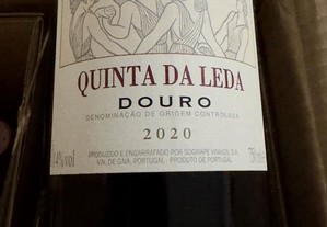Quinta da Leda Douro Tinto 2020 - Um standard de qualidade da Casa Ferreirinha - 18,5