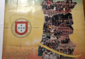Caderneta cromos Ídolos de Portugal