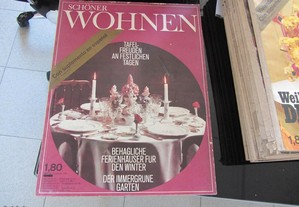 29 revistas de arquitetura e decoração Schoner Wohnen Vintage