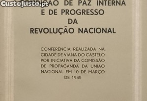 Revolu��o Nacional - Braga Paix�o (1945)