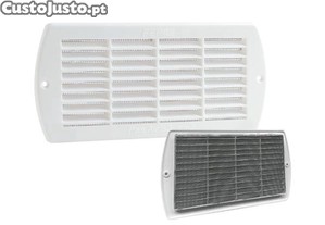 Grelha ventilao plstico ABS para encastrar