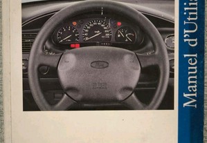 Livro de Instruções Ford Escort MKVII