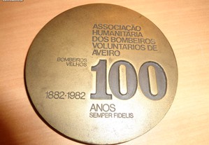Bombeiros Medalha 100 Anos Aveiro Of.Envio