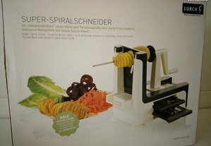 Super cortador em Espiral de Frutas e Legumes