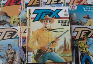 Almanaque TEX 1 2 3 4 5 6 7 8 9 lote Mythos Bonelli Comics BD banda desenhada Western