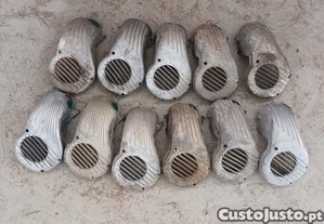 Tampas Zundapp e Casal turbina