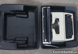 Mquina de escrever Brother Deluxe 1613 com mala transporte original