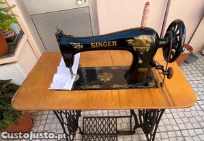 Máquina de costura singer 16k33, industrial, usada