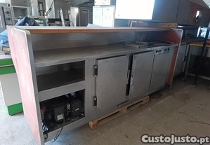 Balco frigorfico com cuba 2,5 M