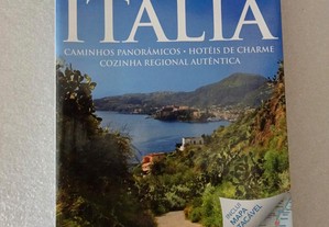 Livro Guia de viagem turístico American Express - Rotas por Descobrir Itália