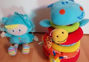2 brinquedos para bebé/criança Happy Bear