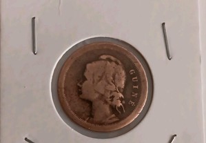 Moeda de 10 centavos Guiné 1933
