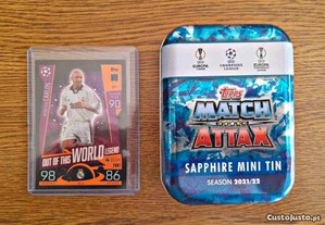 Card Roberto Carlos Real Madrid Match Attax Extra 2022/23 Out Of This World Legend