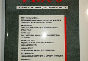 Revista Fisco n. 84/85 Setembro/Outubro 98