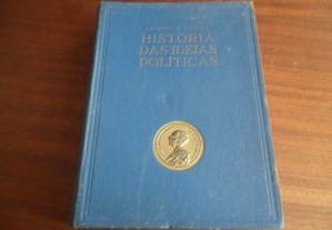 "História das Ideias Politicas" de Raymond G. Gettell - 1ª Edição de 1936